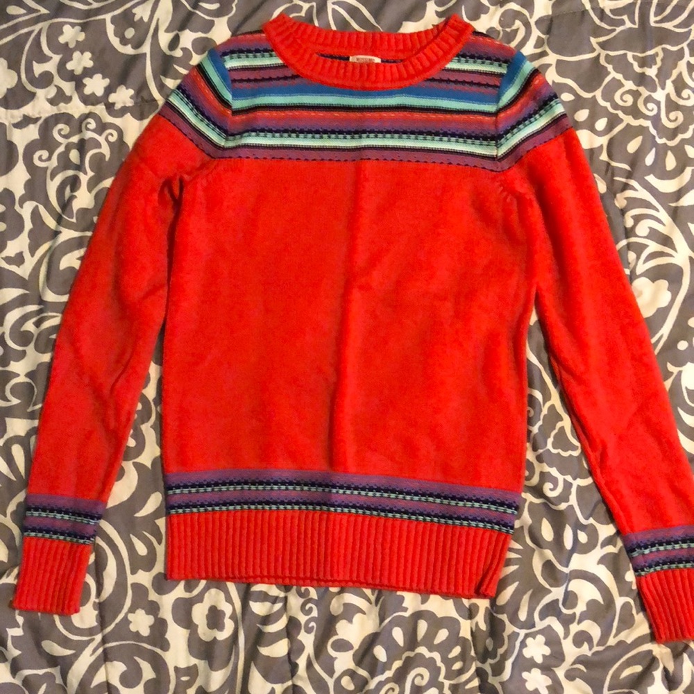 Bright, colorful sweater (new without tags)